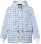 Order (Women) LOUIS VUITTON Monogram Flower Tile FW23 Blue Zip Hoodie Jacket. 1ABQ56