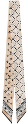 (Women) Louis Vuitton Monogram Flower Tile Silk Headband White - . M78974 Order (Women) Louis Vuitton Monogram Flower Tile Silk Headband White - . M78974