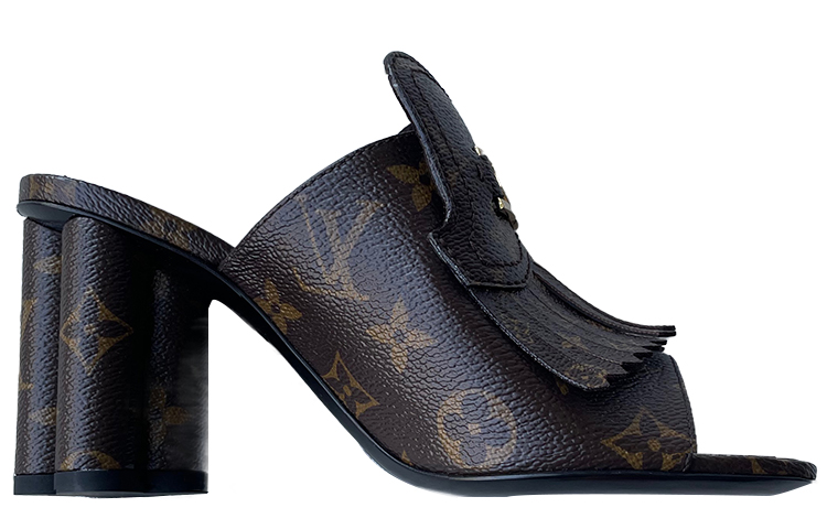 Order (W) Louis Vuitton Monogram Fringe Pumps ''Bruin'' 1A96HG