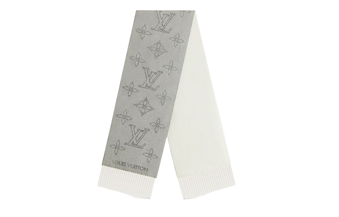 (Women) LOUIS VUITTON Monogram Fringe Scarf  Fashion Accessory. M77903 圖 2