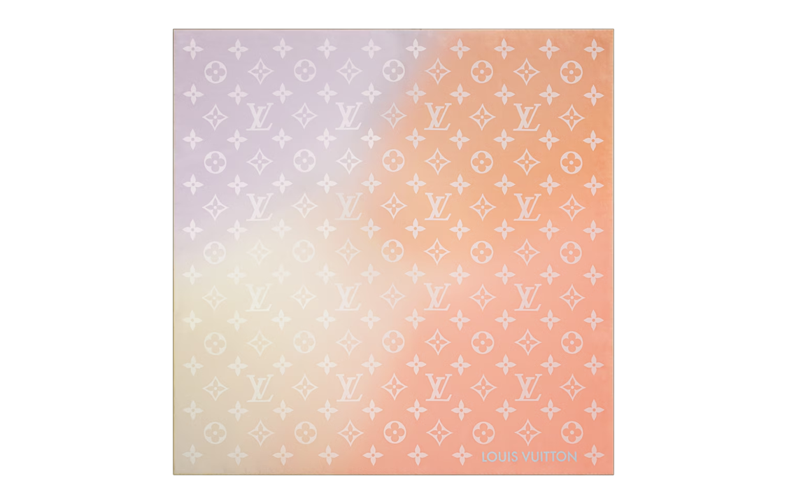 (Women) Louis Vuitton Monogram Gradient  Silk Scarf M79570
