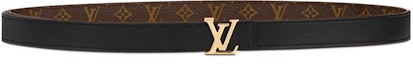 Shop (W) ルイヴィトン モノグラム レザーベルト レディース ブラウン 幅2cm M0431