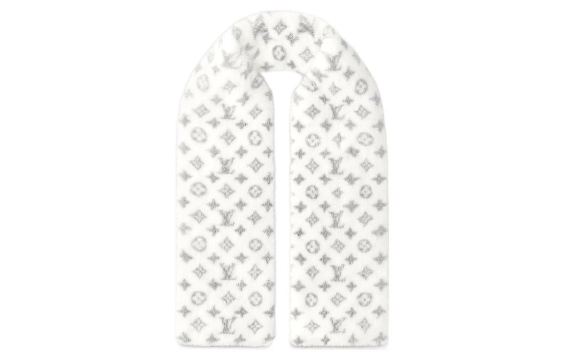 Lookbook (Women) LOUIS VUITTON Monogram Logo Fashion Elegant  Scarf. M76880
