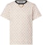 Buy (W) ルイヴィトン モノグラムロゴプリント オーバーサイズ Tシャツ ベージュ SS24 1AFON8