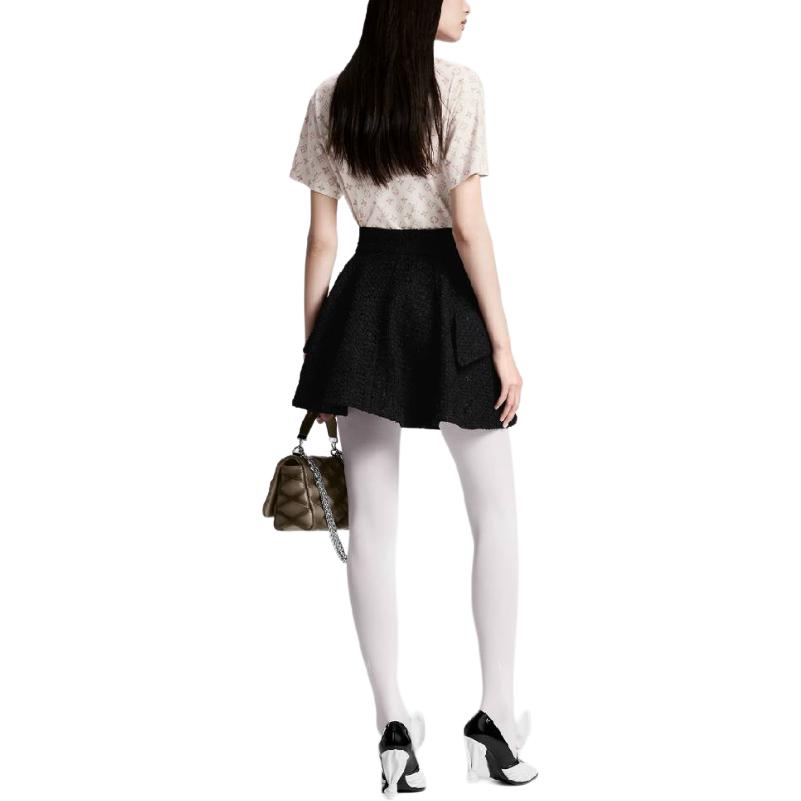 Shop (W) ルイヴィトン モノグラムロゴプリント オーバーサイズ Tシャツ ベージュ SS24 1AFON8