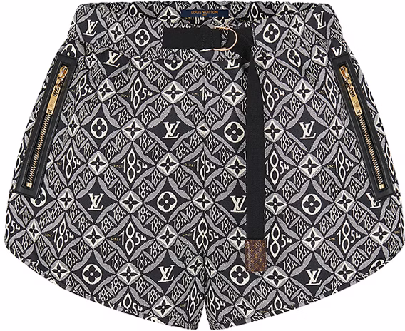 women-louis-vuitton-monogram-logo-print-shorts-black-1-a8-lmi