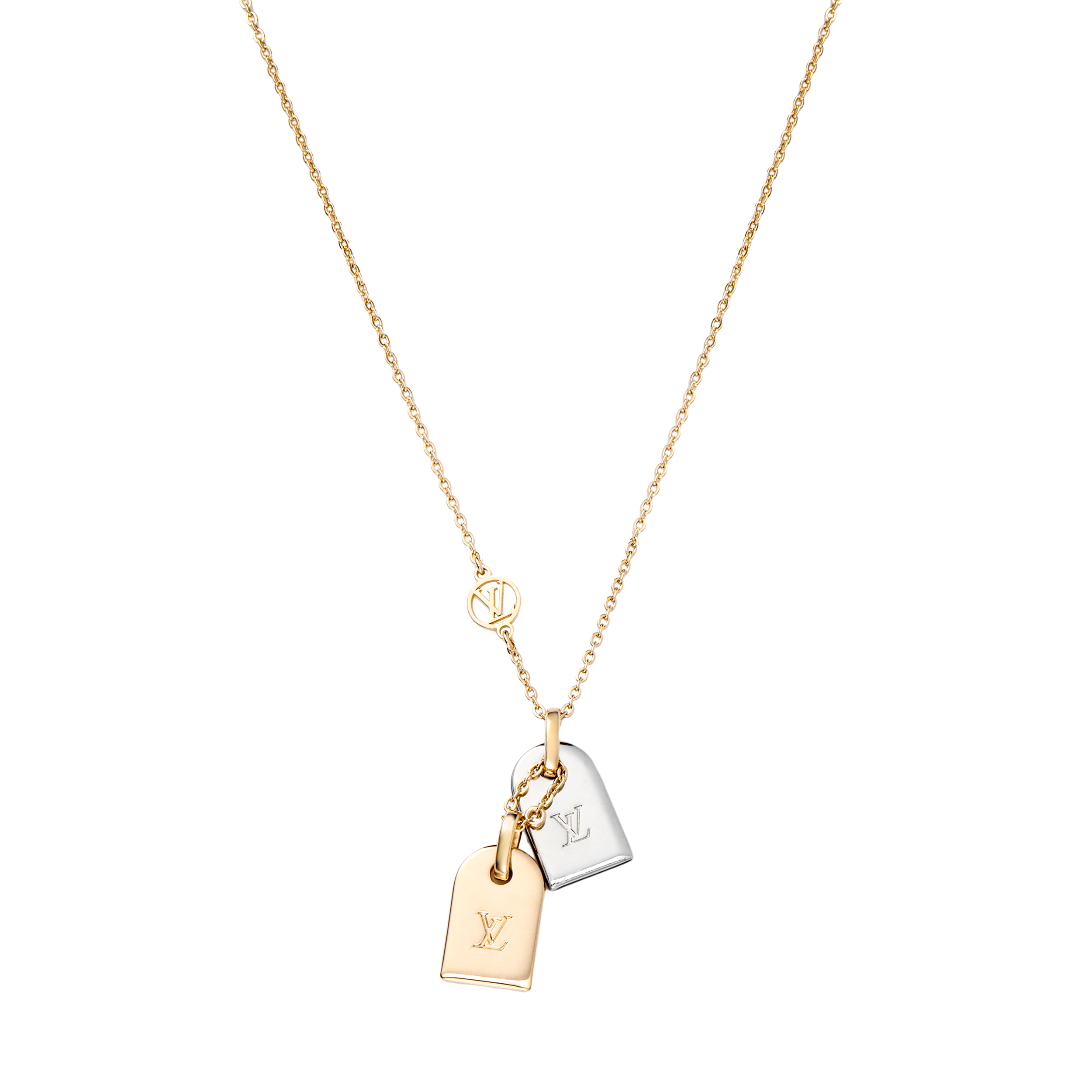 (Women) Louis Vuitton Monogram Metal Necklace Women’s Rose Gold R96593 圖 2
