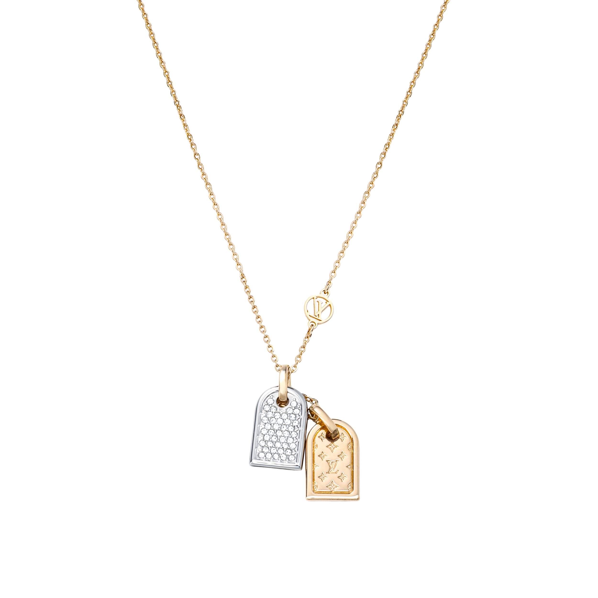 (Women) Louis Vuitton Monogram Metal Necklace Women’s Rose Gold R96593 圖 3