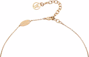 Purchase (W) Collar de Metal Monograma Louis Vuitton Mujer Oro Rosa R96593