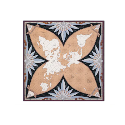 (Women) Louis Vuitton Monogram Multicolor Silk Scarf M79484