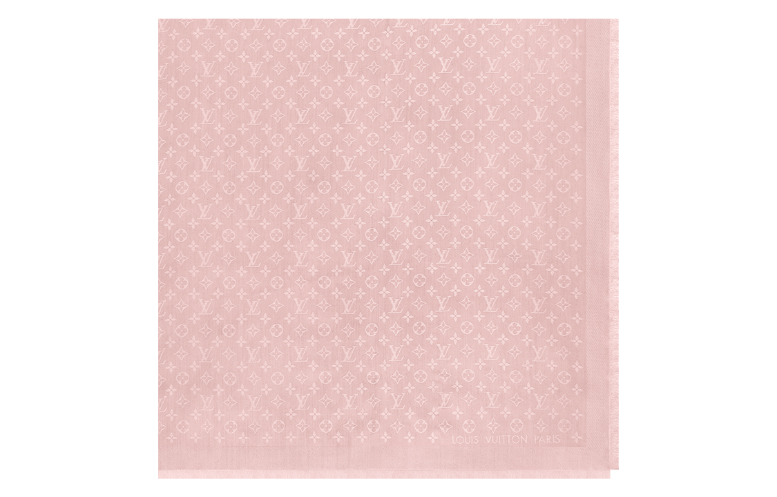 (Women) LOUIS VUITTON Monogram Pattern Shawl. M76874 圖 4