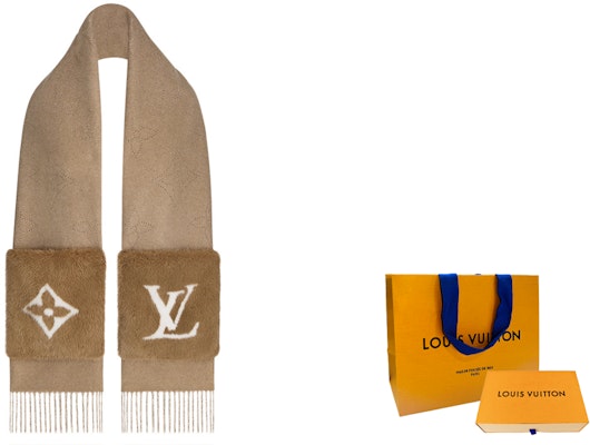 (Women) LOUIS VUITTON Monogram Pattern Stylish Mink Fur Scarf for Women. M77736 Purchase (Women) LOUIS VUITTON Monogram Pattern Stylish Mink Fur Scarf for Women. M77736