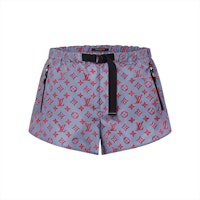 (Women) Louis Vuitton Monogram Print Loose Fit Shorts Women’s Blue 1ABRAE (Women) Louis Vuitton Monogram Print Loose Fit Shorts Women’s Blue 1ABRAE