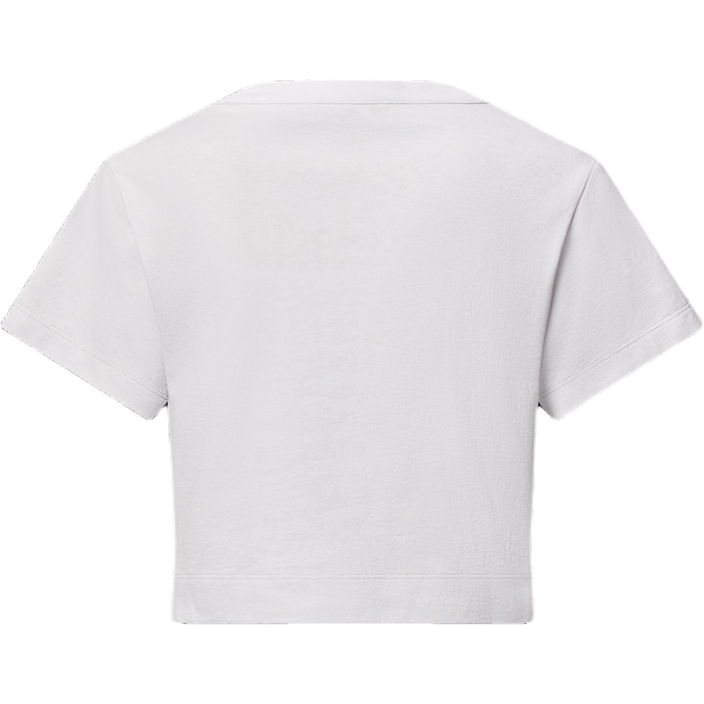 (Women) LOUIS VUITTON Monogram Print Short Sleeve T-Shirt Women White SS25 1AGQFJ 圖 3