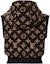 Lookbook (Women) LOUIS VUITTON Monogram Print Sleeveless Zip Hoodie Vest Brown Women’s 1ABYFY