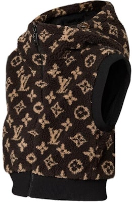 (Women) LOUIS VUITTON Monogram Print Sleeveless Zip Hoodie Vest Brown Women’s 1ABYFY Shop (Women) LOUIS VUITTON Monogram Print Sleeveless Zip Hoodie Vest Brown Women’s 1ABYFY