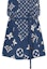 Sizing (W) 路易威登印花V領無袖藍色休閒洋裝 女款 1A7SEL