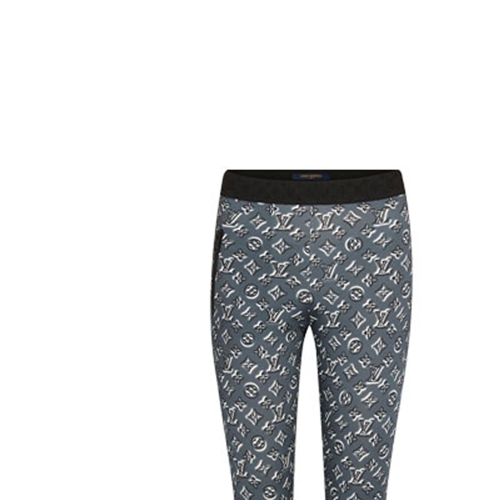 Details for (Women) Louis Vuitton Monogram Shadow Leggings Navy Blue 1A631I