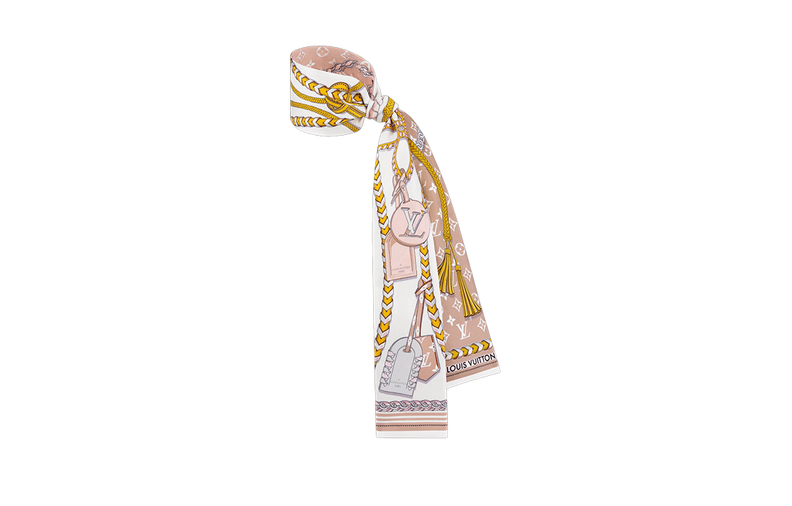 (Women) Louis Vuitton Monogram Silk  Headband Multicolor M78499 圖 3