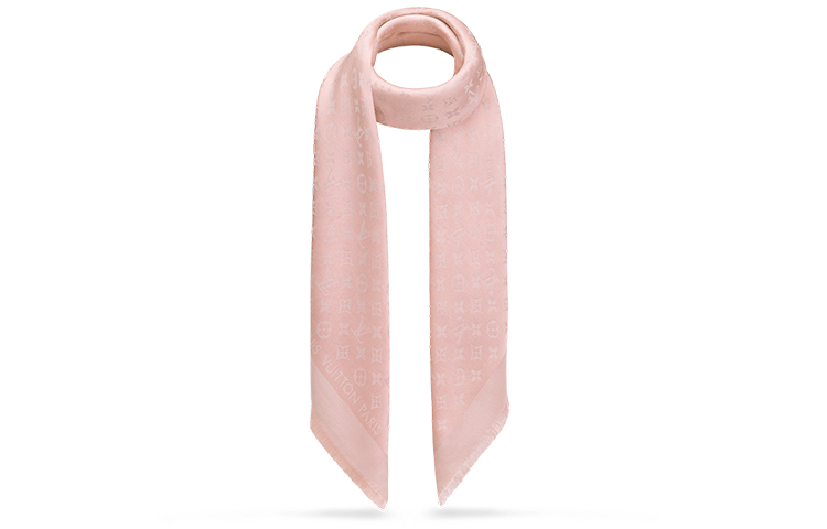 (Women) LOUIS VUITTON Monogram Silk Blend Scarf for Women M70805 圖 3