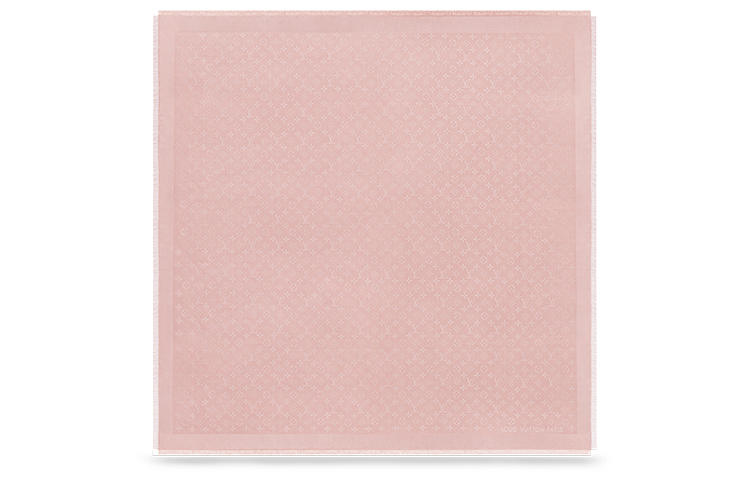 (Women) LOUIS VUITTON Monogram Silk Blend Scarf for Women M70805 圖 4
