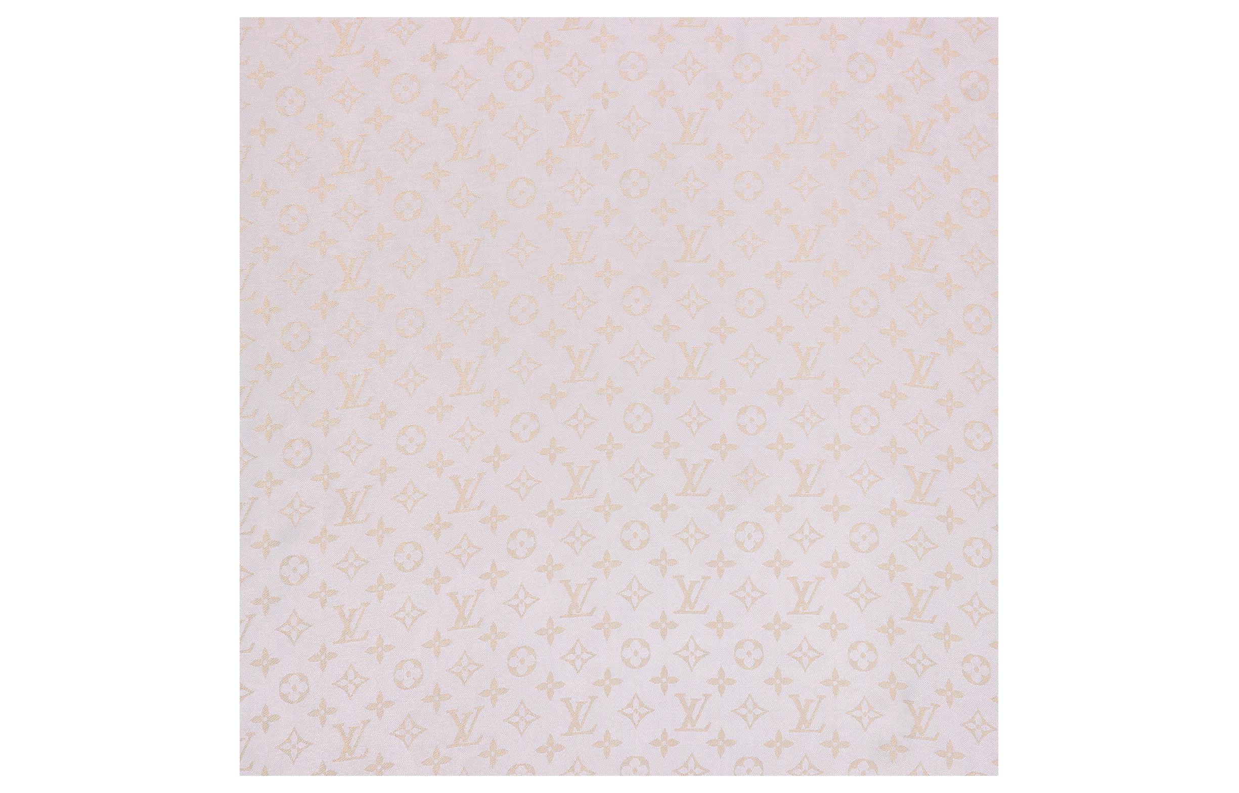 (Women) LOUIS VUITTON Monogram Silk Blend Shawl M75121 圖 3