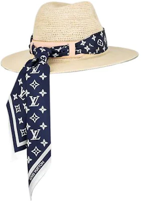 (W) LOUIS VUITTON 經典水桶帽 Monogram 絲巾飾邊 M77784 Lookbook (W) LOUIS VUITTON 經典水桶帽 Monogram 絲巾飾邊 M77784