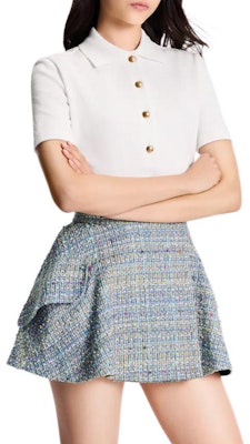 (Women) LOUIS VUITTON Monogram Solid Design Pullover Polo Shirt Women White 1AHUSN Purchase (Women) LOUIS VUITTON Monogram Solid Design Pullover Polo Shirt Women White 1AHUSN