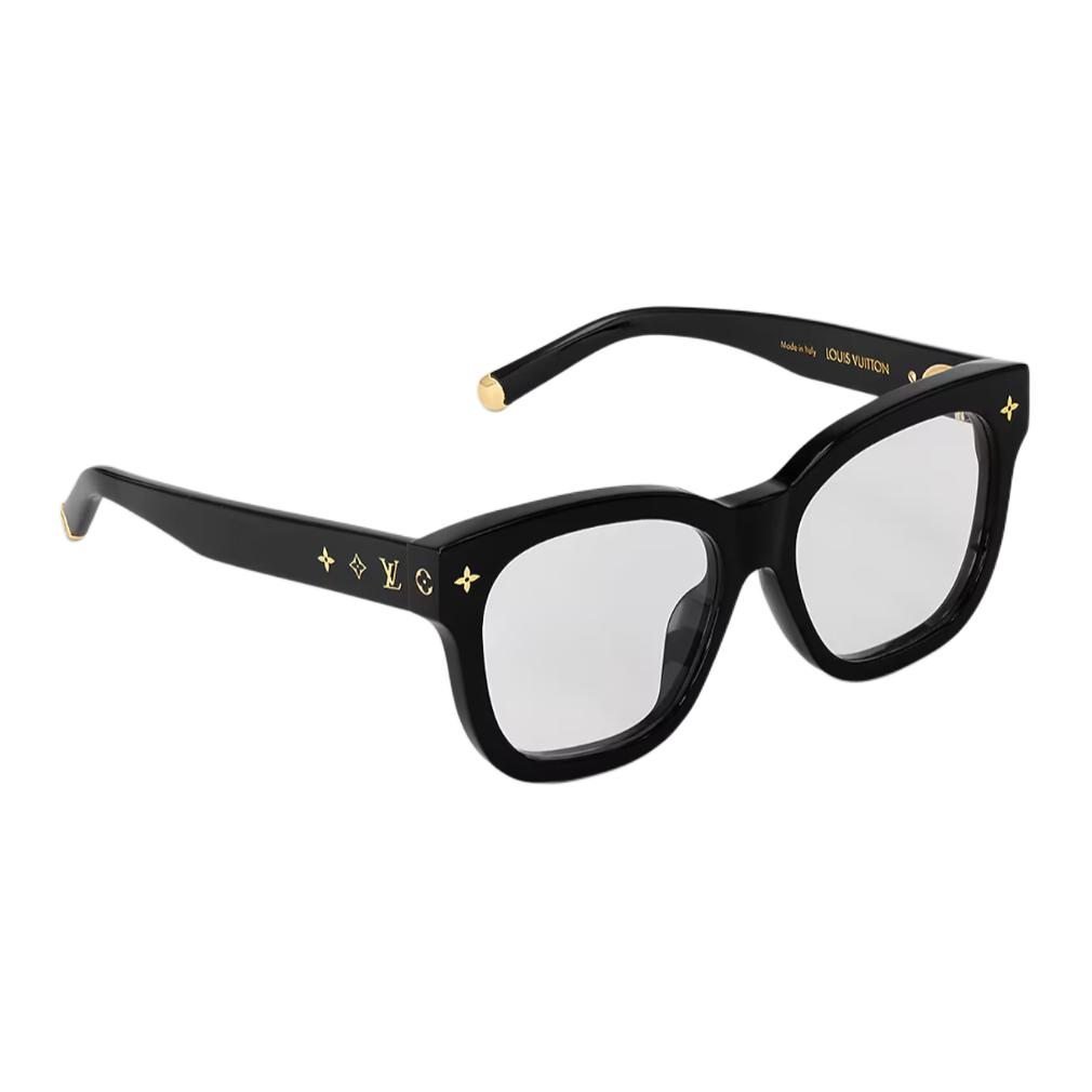 (Women) Louis Vuitton Monogram Square Optical Glasses Frame for Women Z1633E