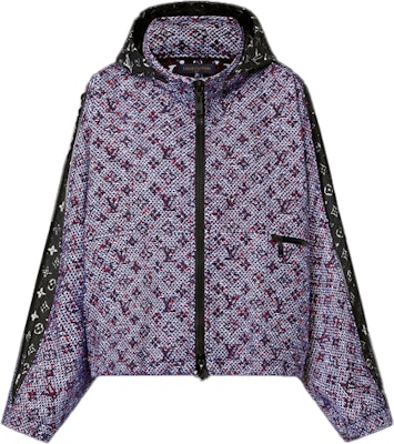 (Women) LOUIS VUITTON Monogram Tweed Zip-Up Hoodie Jacket Grey 1A9T7Q Purchase (Women) LOUIS VUITTON Monogram Tweed Zip-Up Hoodie Jacket Grey 1A9T7Q