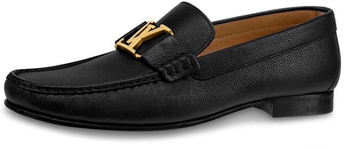 路易威登 Montaigne 粒紋小牛皮 時尚平底鞋 黑色 Buy 路易威登 Montaigne 粒紋小牛皮 時尚平底鞋 黑色