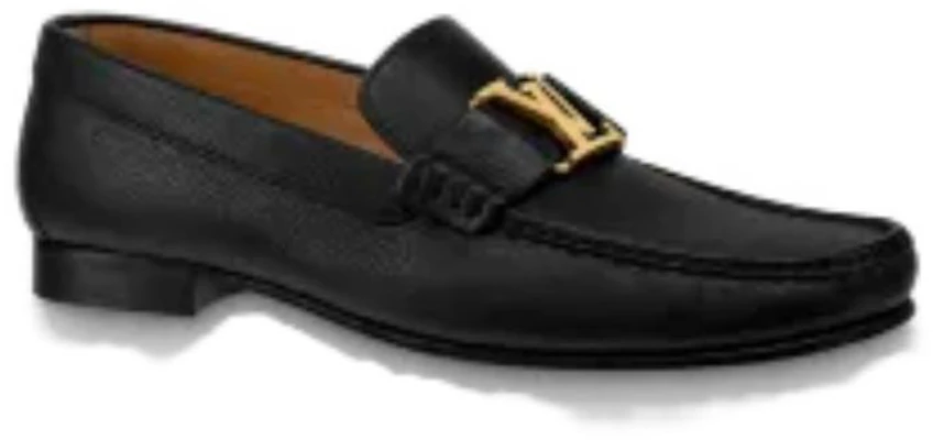 (W) Louis Vuitton Montaigne ''Grain Kalfsleer Platte Modesneaker Zwart'' 1A4OTO Order (W) Louis Vuitton Montaigne ''Grain Kalfsleer Platte Modesneaker Zwart'' 1A4OTO