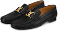 Shop (W) Louis Vuitton Montaigne ''Grain Kalfsleer Platte Modesneaker Zwart'' 1A4OTO