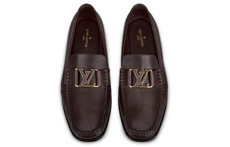Shop (W) Louis Vuitton Montaigne Loafer 'Mocha' Coklat 1A7Z4W