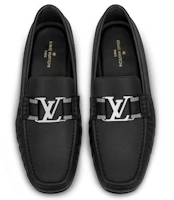 Shop (W) Louis Vuitton Montaigne Taïga Loafer 'Kulit Hitam' 1A57WO