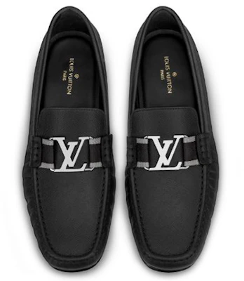 (W) Louis Vuitton Montaigne Taïga Loafer 'Kulit Hitam' 1A57WO Shop (W) Louis Vuitton Montaigne Taïga Loafer 'Kulit Hitam' 1A57WO