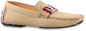 Order (W) Louis Vuitton Monte-Carlo 'Loafer Kulit Berbintik Krim' 1A3Q2N