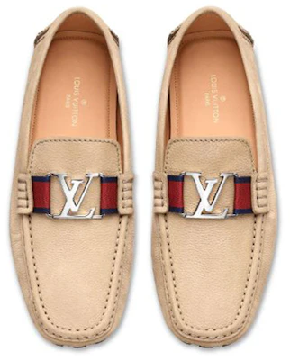 (W) Louis Vuitton Monte-Carlo ''Loafer Creme Geprägtes Leder'' 1A3Q2N Lookbook (W) Louis Vuitton Monte-Carlo ''Loafer Creme Geprägtes Leder'' 1A3Q2N
