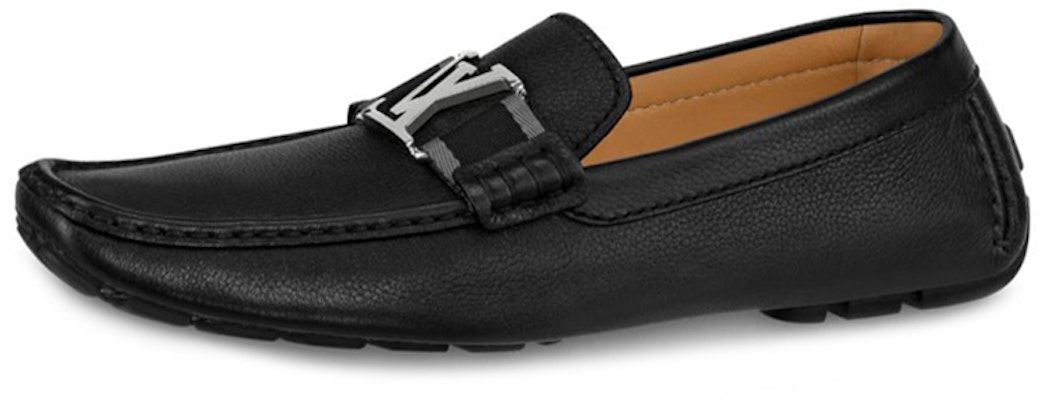 (Women) Louis Vuitton Monte Carlo 'Black Textured Calfskin Loafers' 1A4P0X Buy (Women) Louis Vuitton Monte Carlo 'Black Textured Calfskin Loafers' 1A4P0X