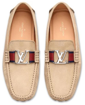 (W) Louis Vuitton Monte-Carlo 'Mocasín de Cuero Texturizado Crema' 1A3Q2N Order (W) Louis Vuitton Monte-Carlo 'Mocasín de Cuero Texturizado Crema' 1A3Q2N