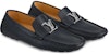 (W) Louis Vuitton Monte Carlo 'Loafer Kulit Anak Lembu Bertekstur Navy' 1A5EDM