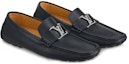 Lookbook (W) Louis Vuitton Monte Carlo 'Loafer Kulit Anak Lembu Bertekstur Navy' 1A5EDM
