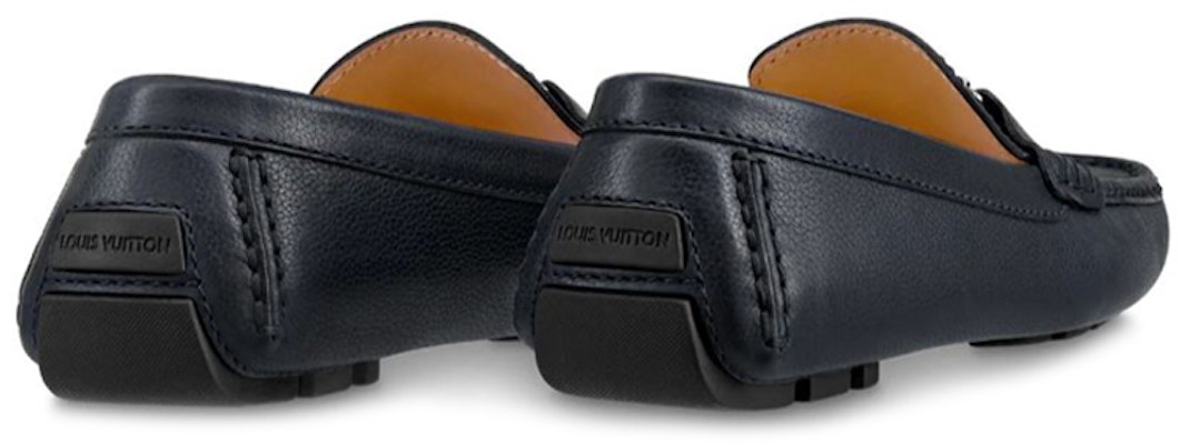 (Women) Louis Vuitton Monte Carlo 'Navy Textured Calf Leather Loafer' 1A5EDM Shop (Women) Louis Vuitton Monte Carlo 'Navy Textured Calf Leather Loafer' 1A5EDM