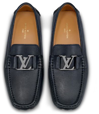 (Women) Louis Vuitton Monte Carlo 'Navy Textured Calf Leather Loafer' 1A5EDM Purchase (Women) Louis Vuitton Monte Carlo 'Navy Textured Calf Leather Loafer' 1A5EDM