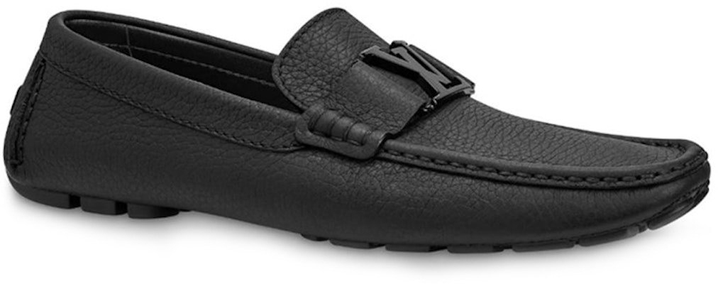 (Women) Louis Vuitton Monte Carlo Loafer 'Black Textured Leather' 1A5XZ9 Order (Women) Louis Vuitton Monte Carlo Loafer 'Black Textured Leather' 1A5XZ9