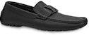 (W) Louis Vuitton Monte Carlo Loafer 'Kulit Bertekstur Hitam' 1A5XZ9