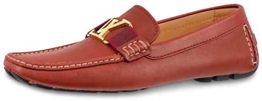 (Women) Louis Vuitton Monte Carlo Loafer 'Red Calfskin' 1A4P3U (Women) Louis Vuitton Monte Carlo Loafer 'Red Calfskin' 1A4P3U
