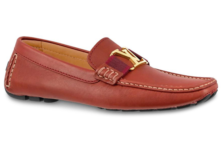 Order (W) Mocassin Louis Vuitton Monte Carlo ''Cuir Rouge'' 1A4P3U