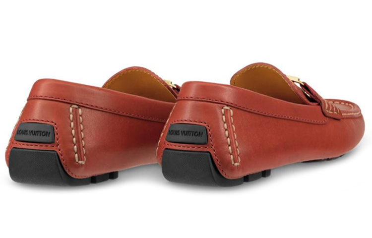 Shop (W) Mocassin Louis Vuitton Monte Carlo ''Cuir Rouge'' 1A4P3U
