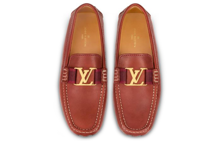 Purchase (W) Mocassin Louis Vuitton Monte Carlo ''Cuir Rouge'' 1A4P3U